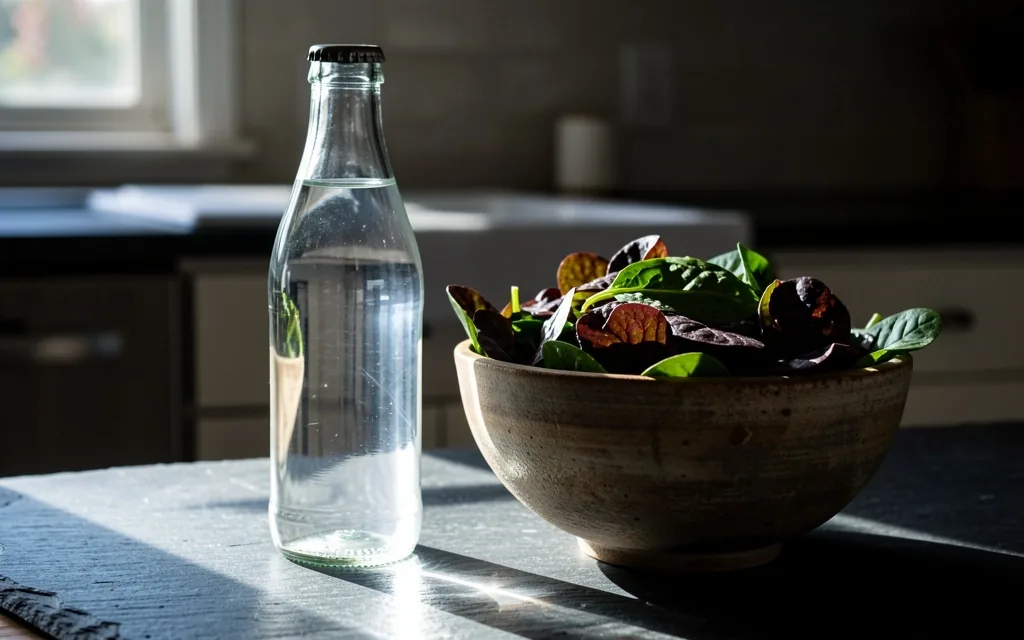 Leafy greens and hydration